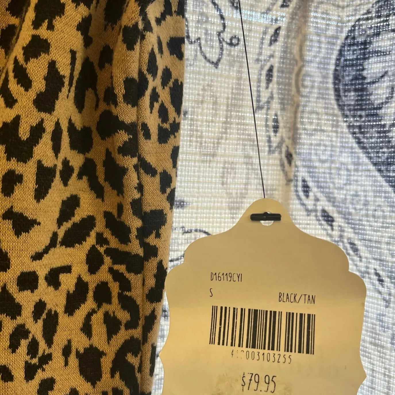 Altar’d State Tan Leopard‎ Button Front Dress Size Small - Image 5