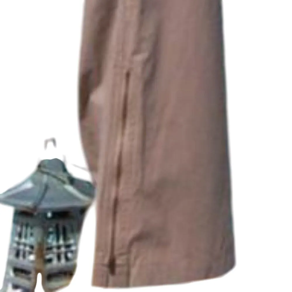 Cache Cocoa Cargo Zipper Pockets and Legs Pant Jean Detail Stitching $98 NWT New - Image 5