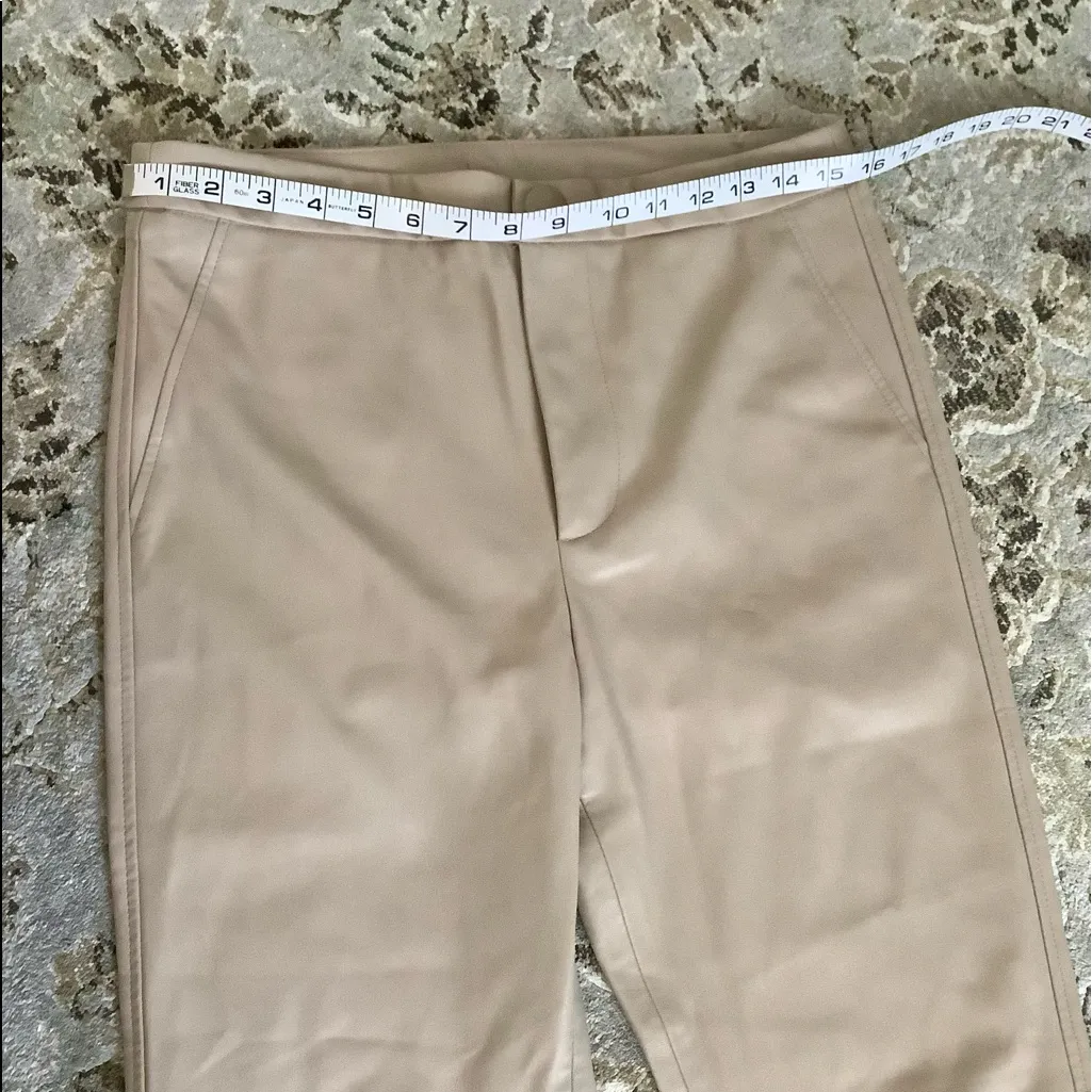 Modern dressy faux leather pants 🔥 EUC Size 6 - Image 6
