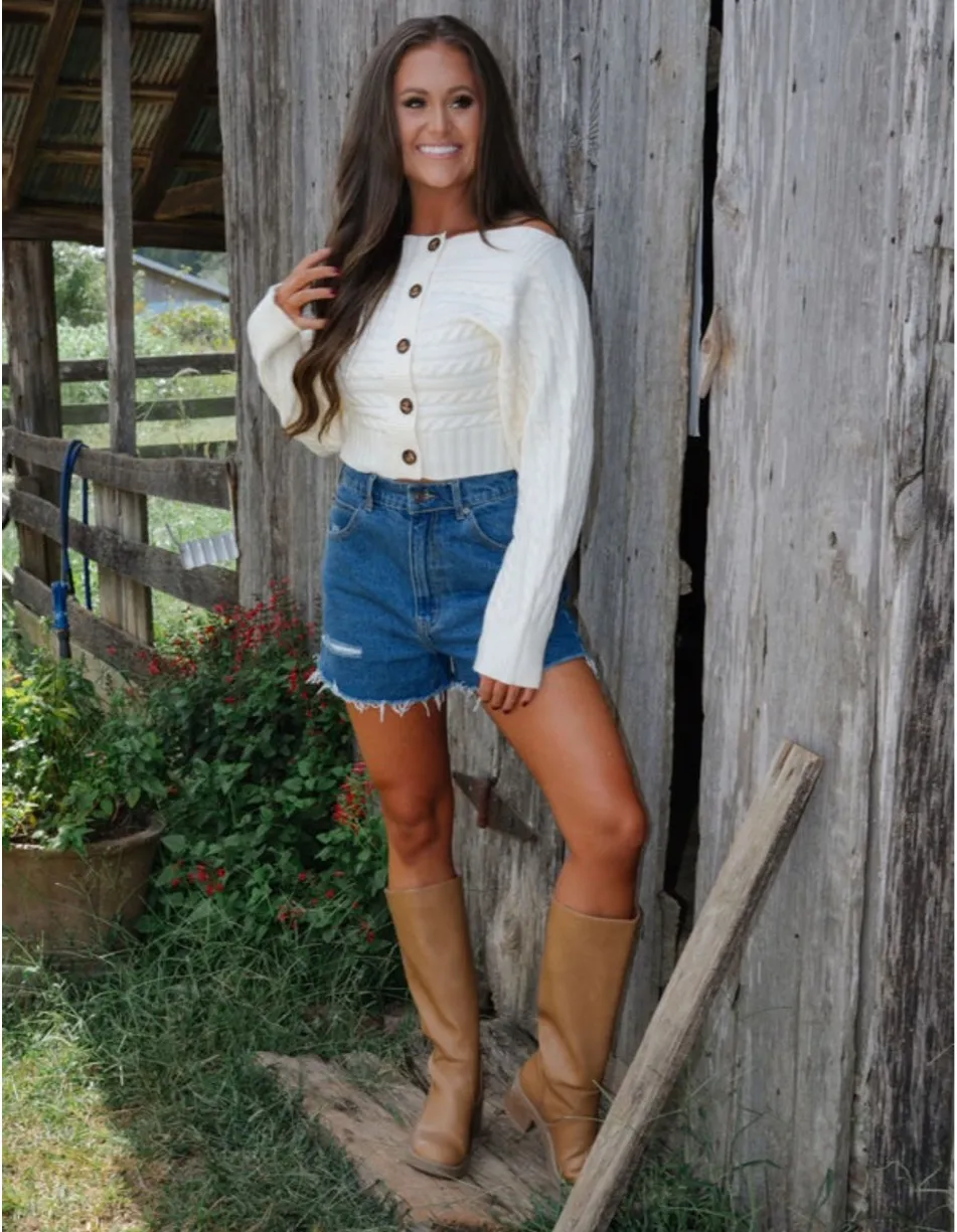 These Three Boutique Off white sweater  - Image 3