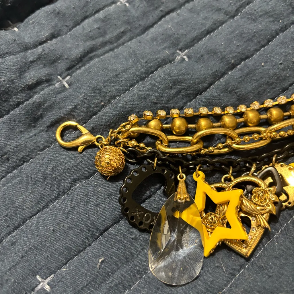 Bestsey Johnson rare chunky Rocker chick Charm rare - Image 2