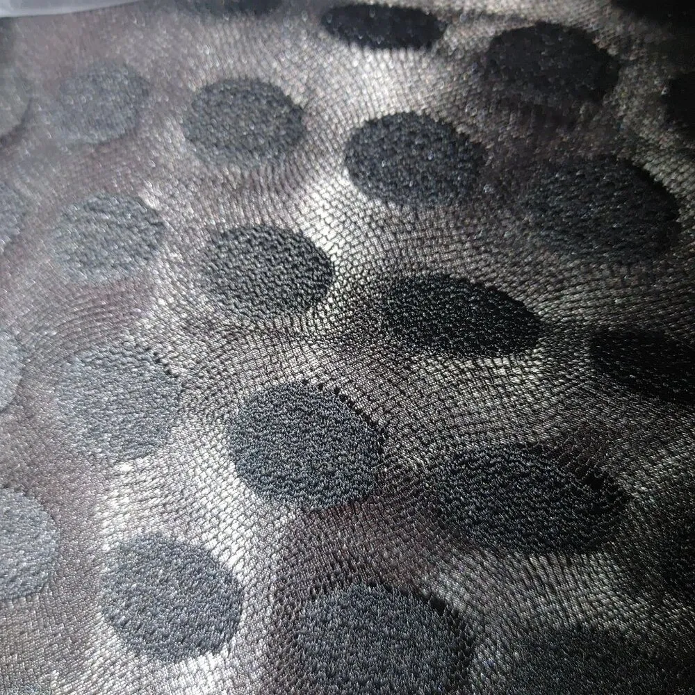 Robbie Bee Signature Black Polka Dot Dress Size 16 Sleeveless Polyester - Image 2