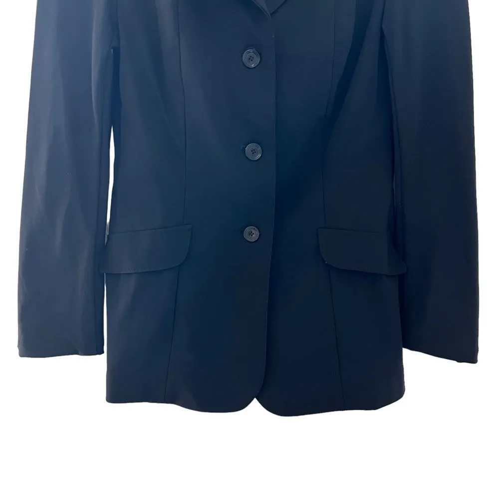 Manfredi Black Equestrian Show Riding Jacket Size 42L (Women’s Large) - Image 4