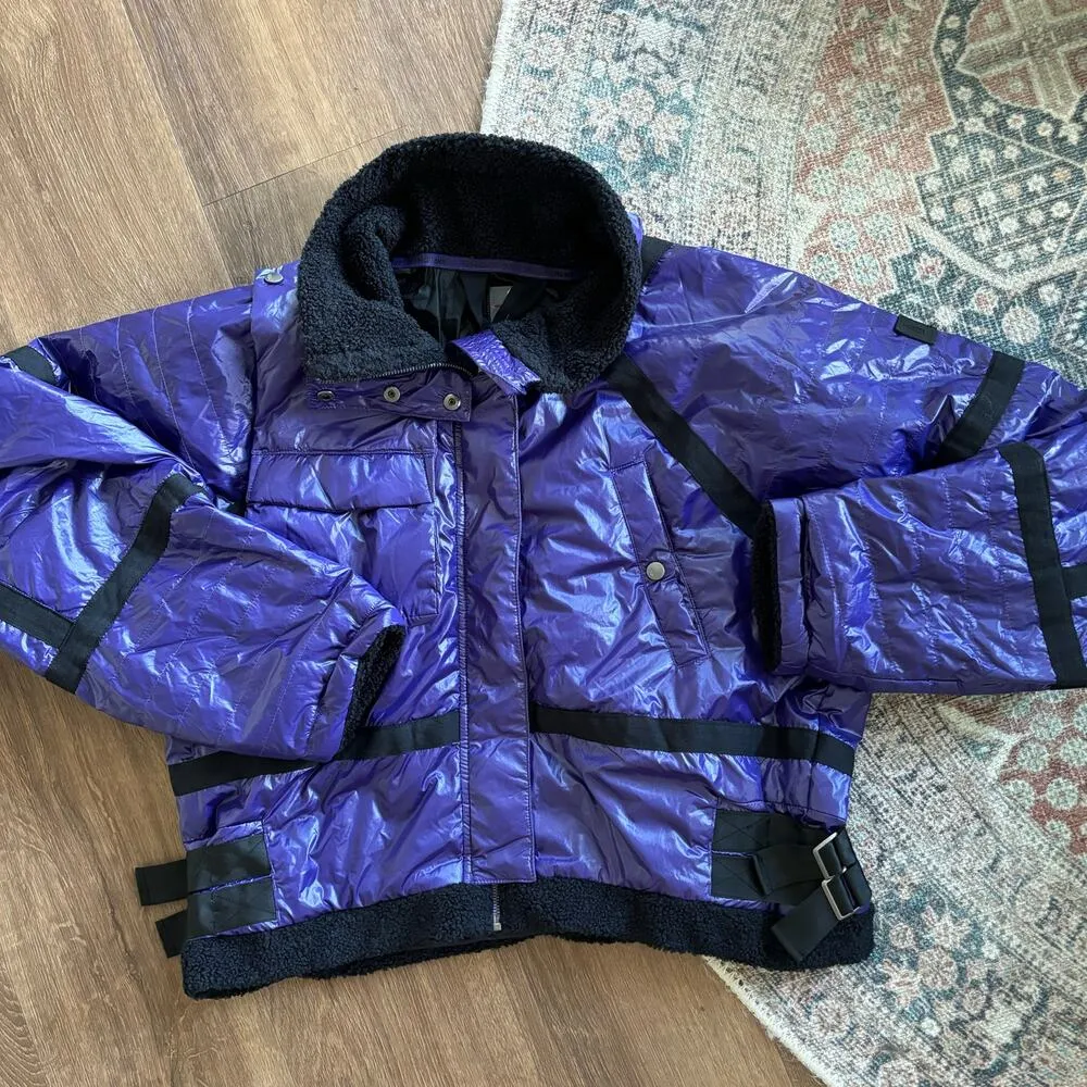 Free People Movement Vagabond Bomber Jacket - Image 3