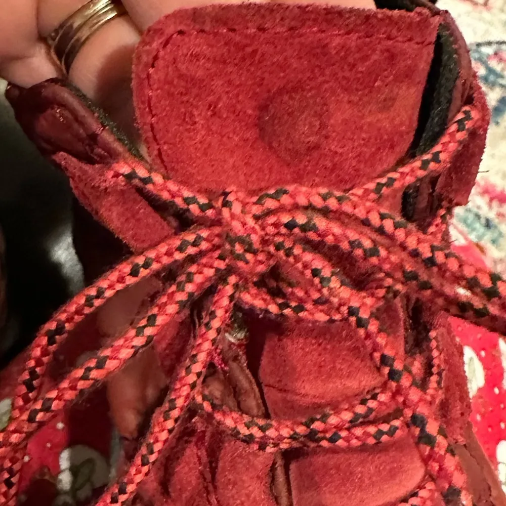 Sorel Red Navy Winter Rain Ankle Boots Shoes 7 - Image 8