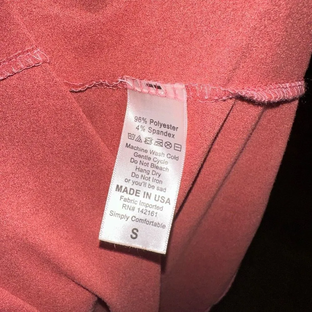 Lularoe pink suede S lagenlook Sarah cozy sweater coat - Image 3