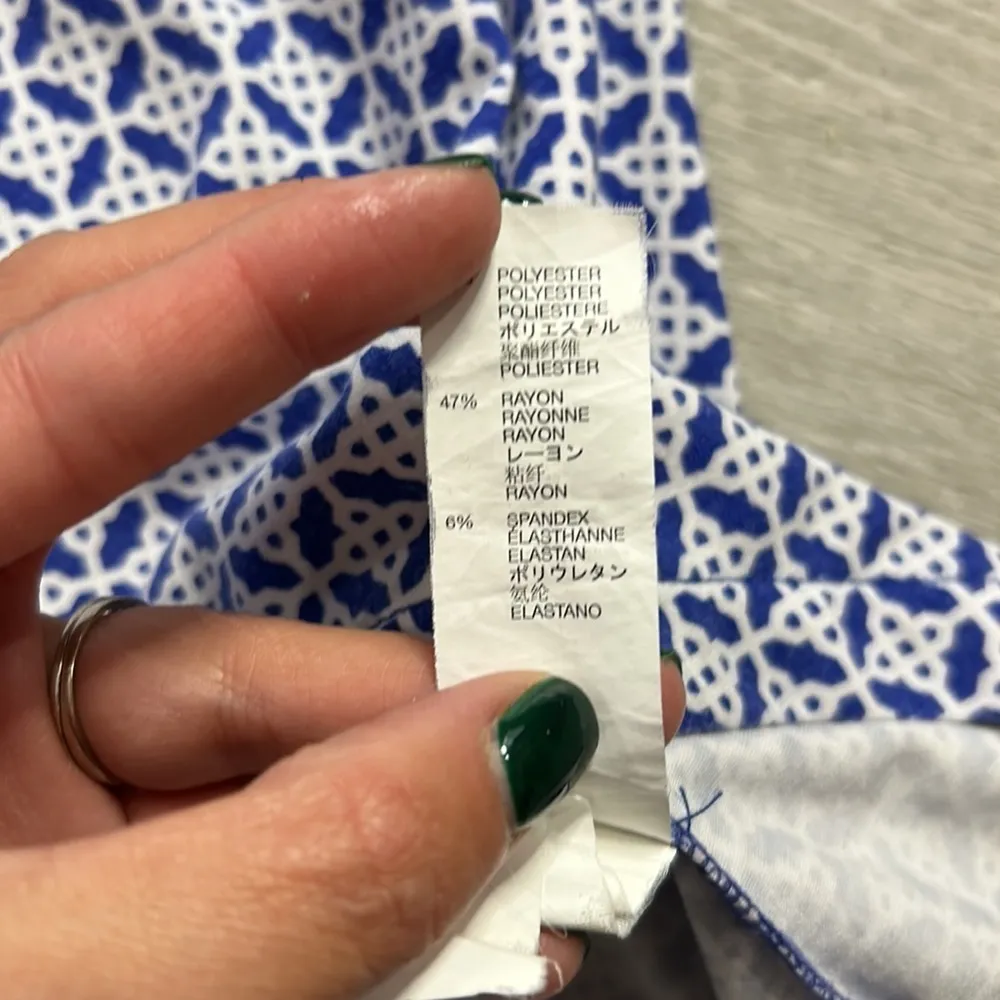 Gap  • 1/4 button down high low maxi dress - Image 9