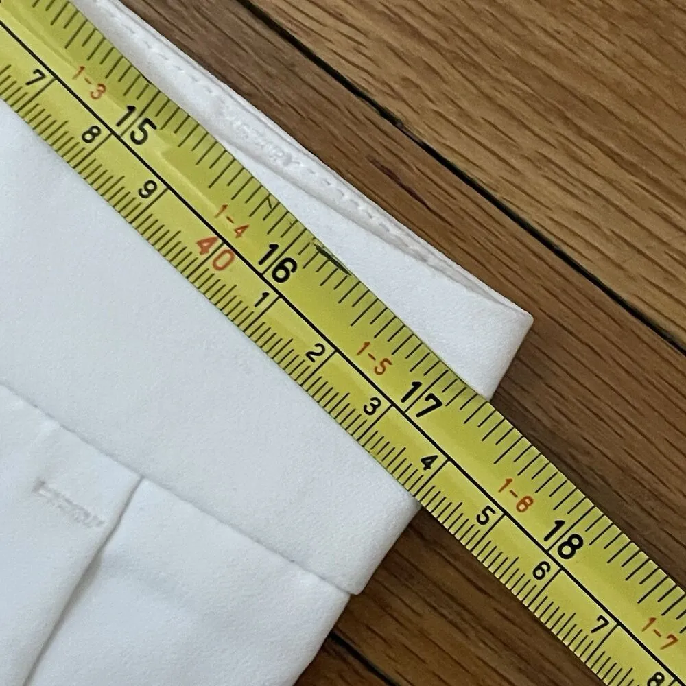 J. LINDEBERG Gwen Golf Shorts Size 32 White NEW Active Performance Casual Sporty - Image 11