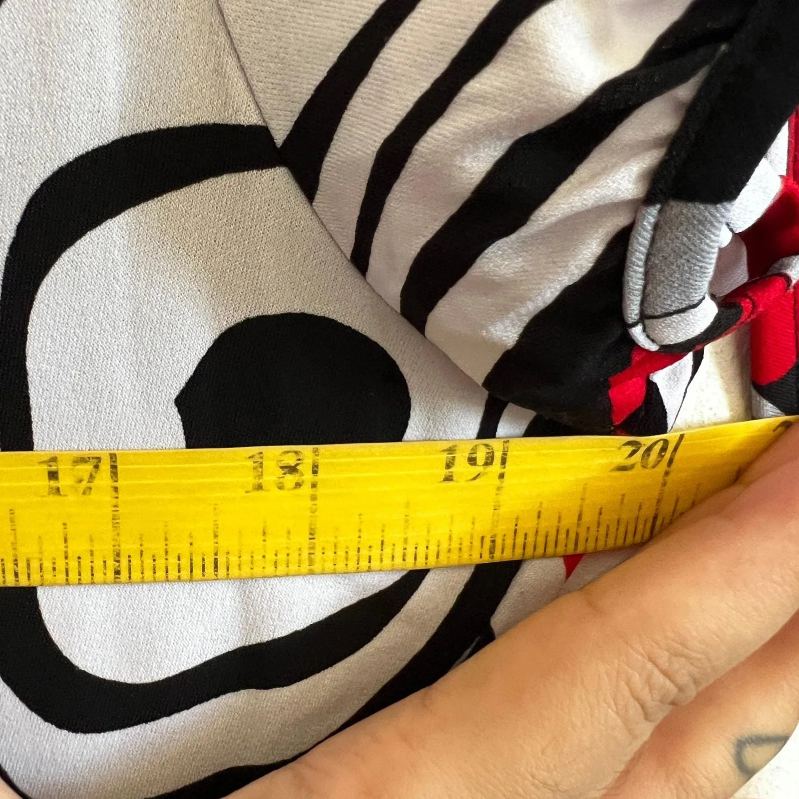 Vintage Red Babydoll Top Grunge Gothic Indie Sleaze 90s Mall Goth Large - Image 6