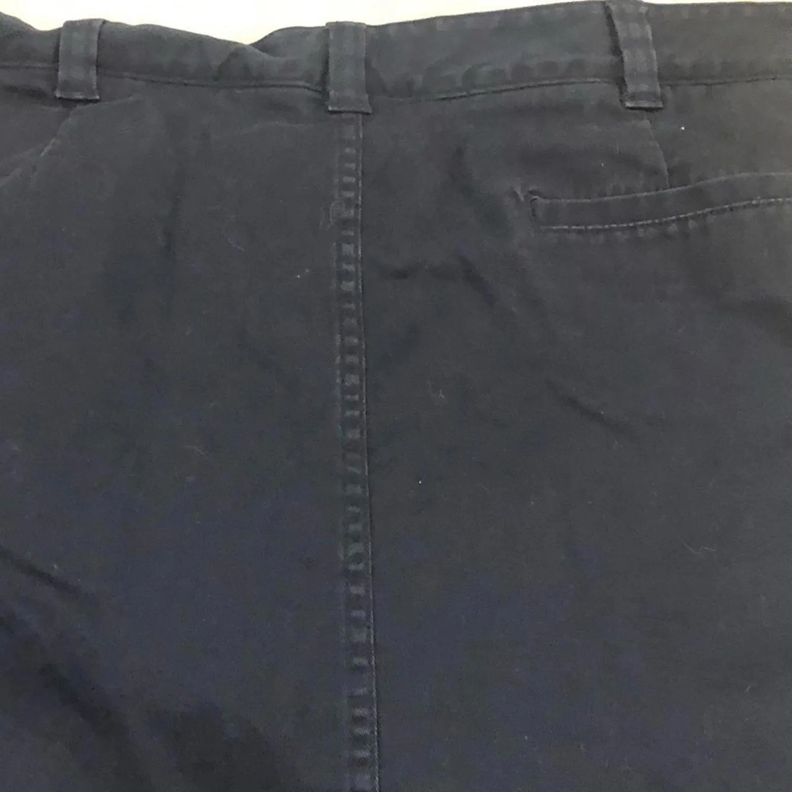 Lands’ End Women’s Size 14 Navy Blue Cotton Skort Casual Everyday Wear - Image 4