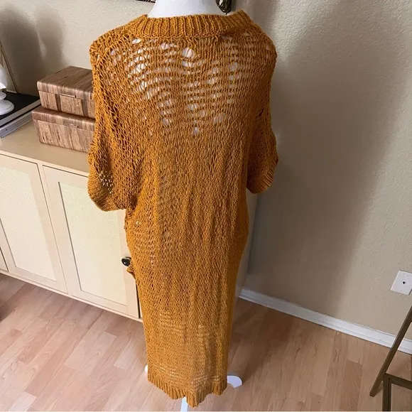 FREE PEOPLE BEACH Knit Cover Up Dress‎ Size Extra Small - Image 5