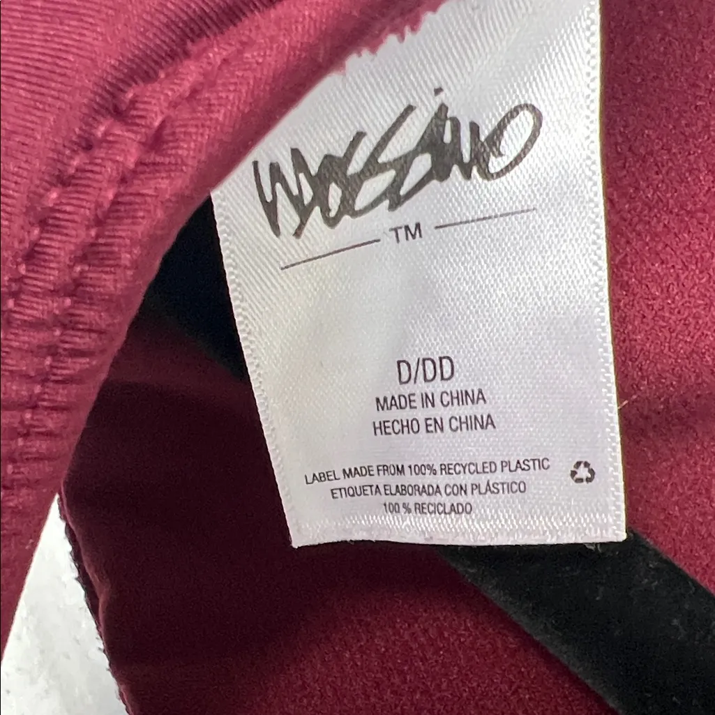 Massimo Burgundy Halter 2 pc Bikini Set Red Size undefined - Image 7