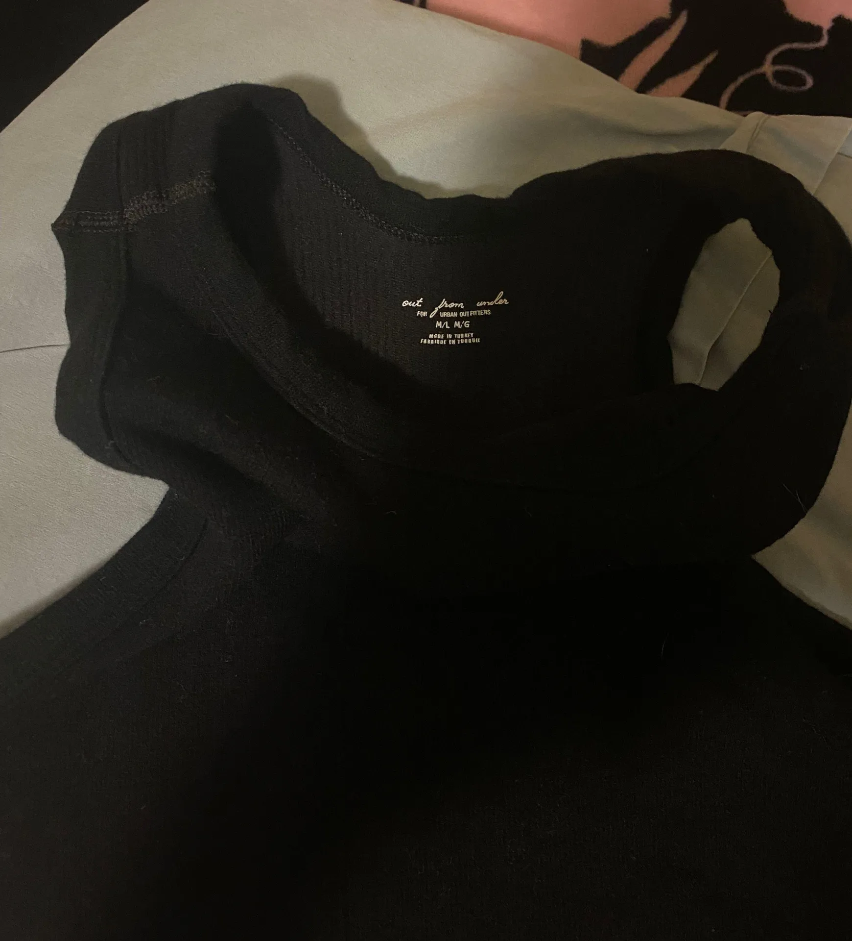 Ribbed Black Top - Image 4