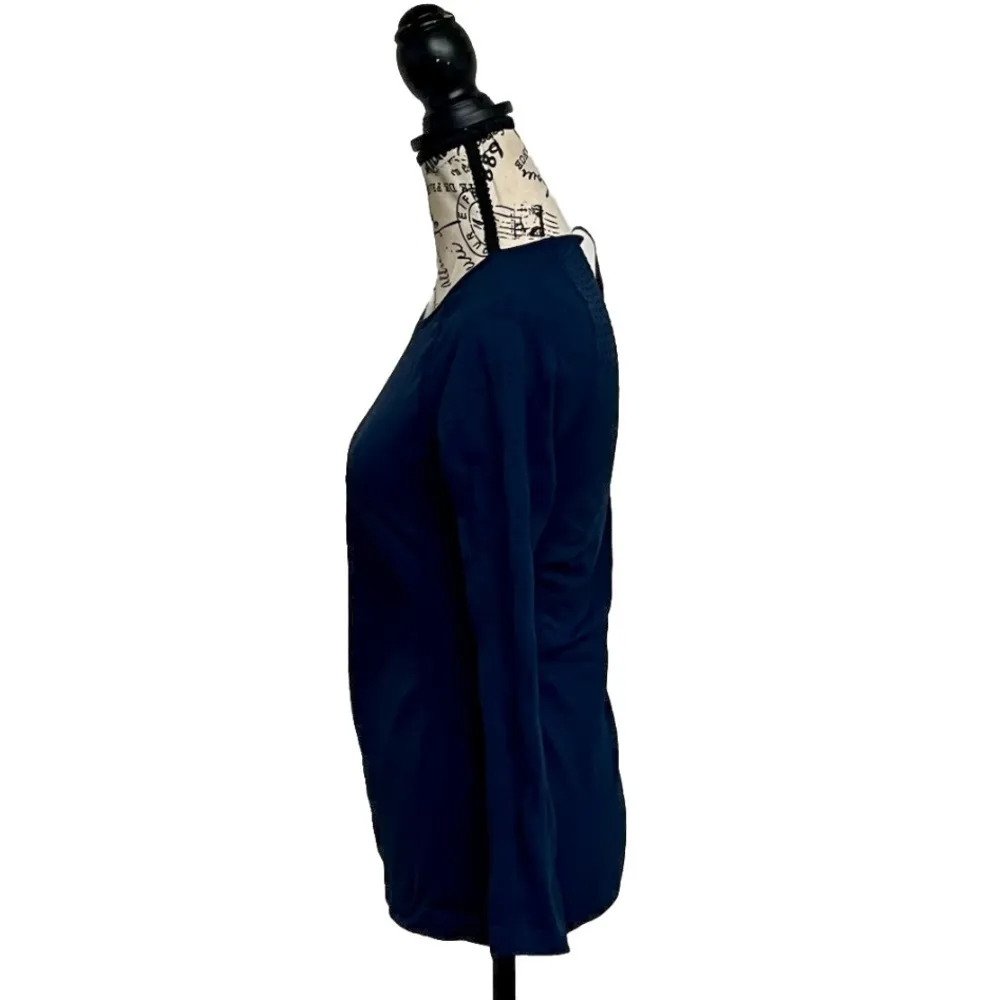 MPG Sport Activewear Top Shirt Yoga Workout Athletic Sz S 4 6 Training Blue Gym - Image 3