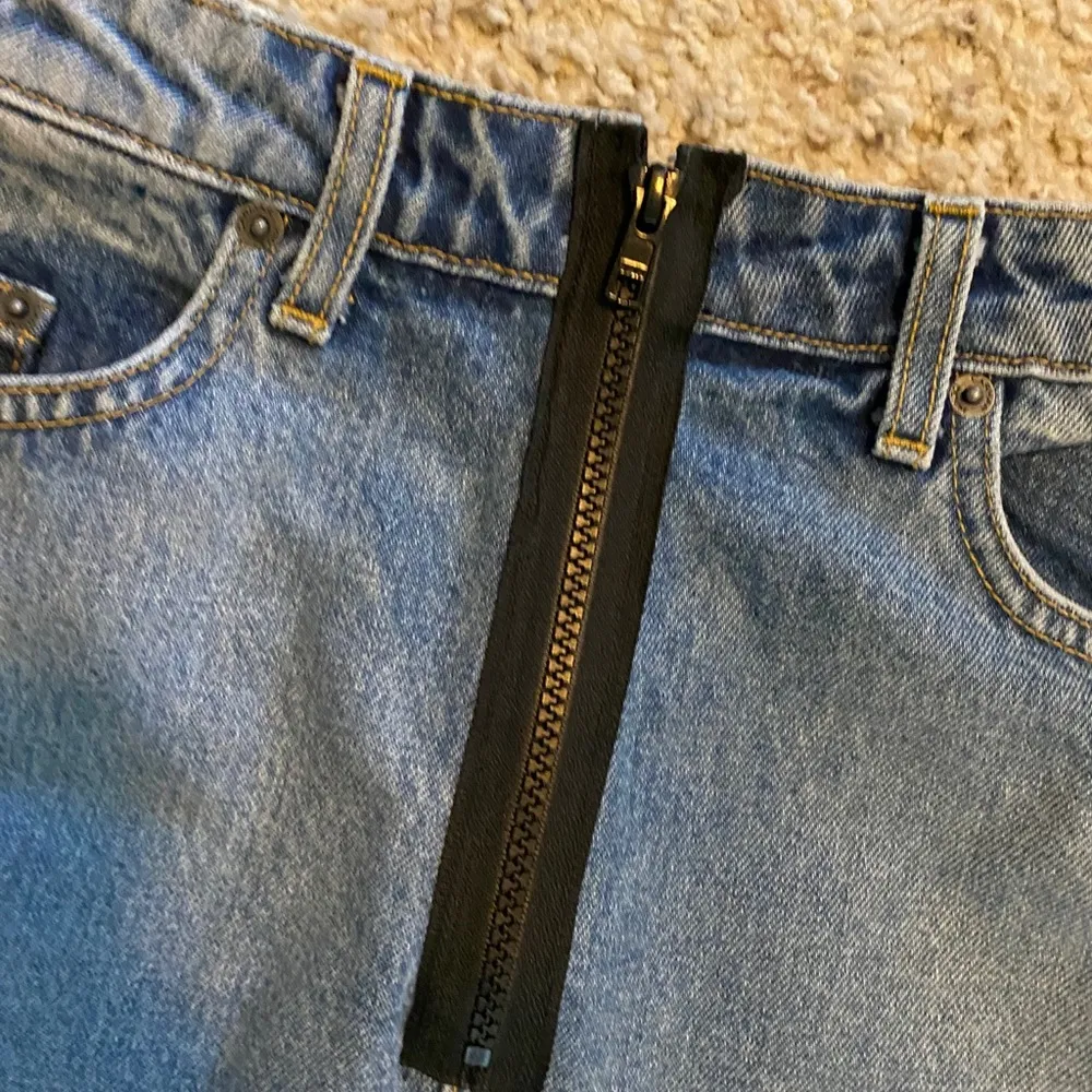 LF Carmar Denim zipper mini high rise skirt 🤍 - Image 7