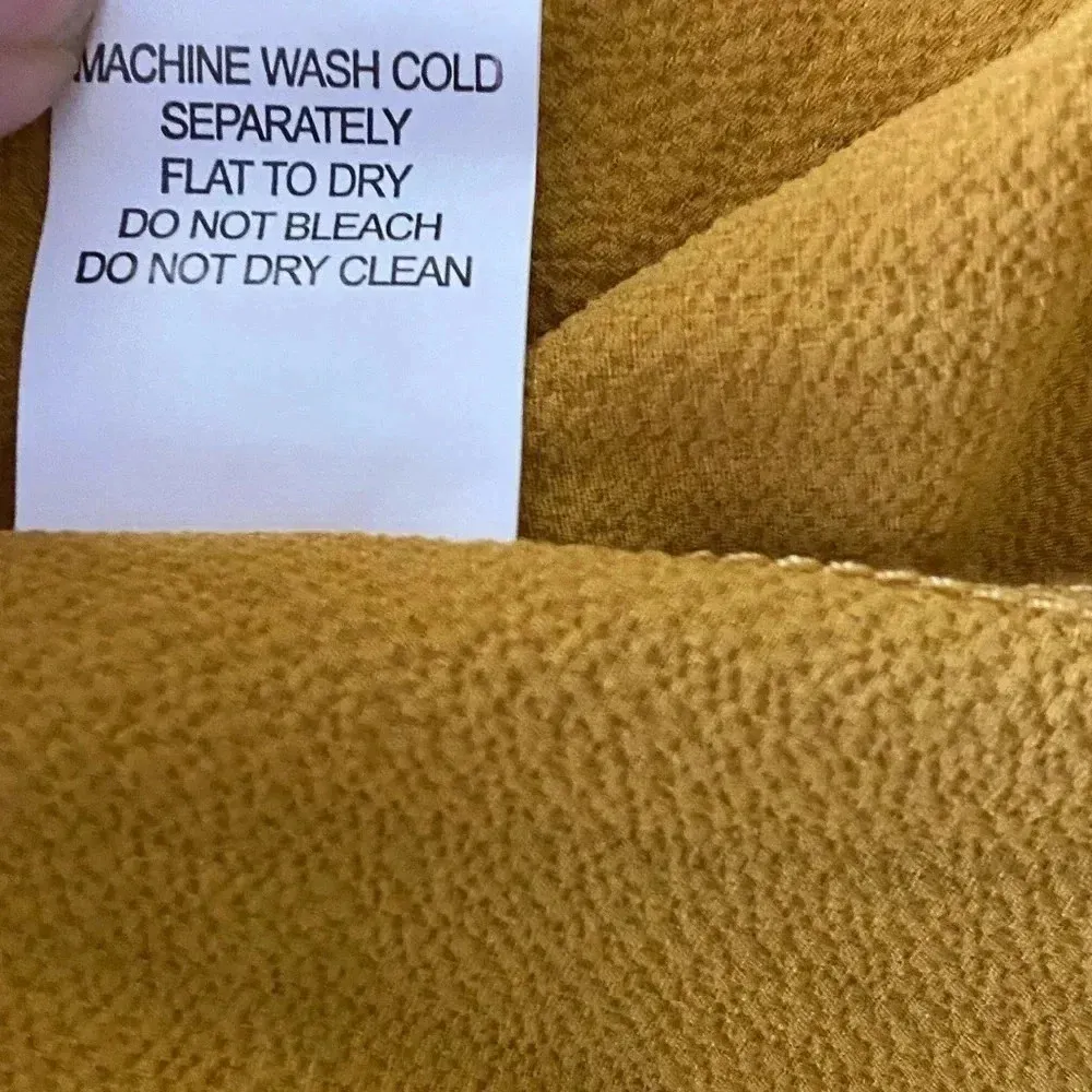 💥Moa Moa Off-Shoulders Yellow Top M - Image 8