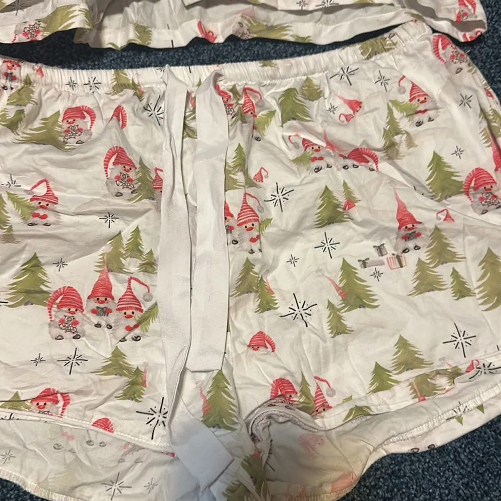 Night Sweet thing Christmas Pajamas White Size XL - Image 4