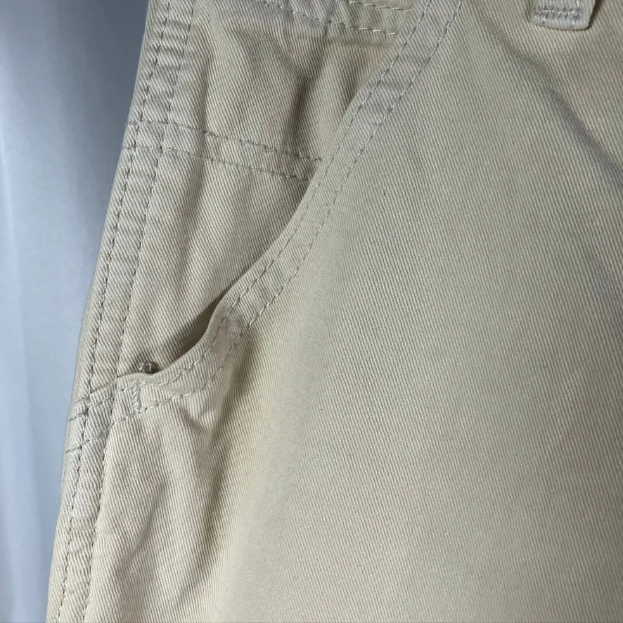 J. Galt Shanghai Beige Cotton Utility Pants Women's Size M Cargo Fall Clean girl Tan Size M - Image 4