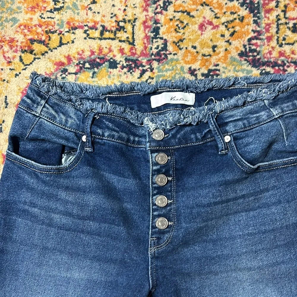 Kancan 15/31 flare leg jeans Blue - Image 3