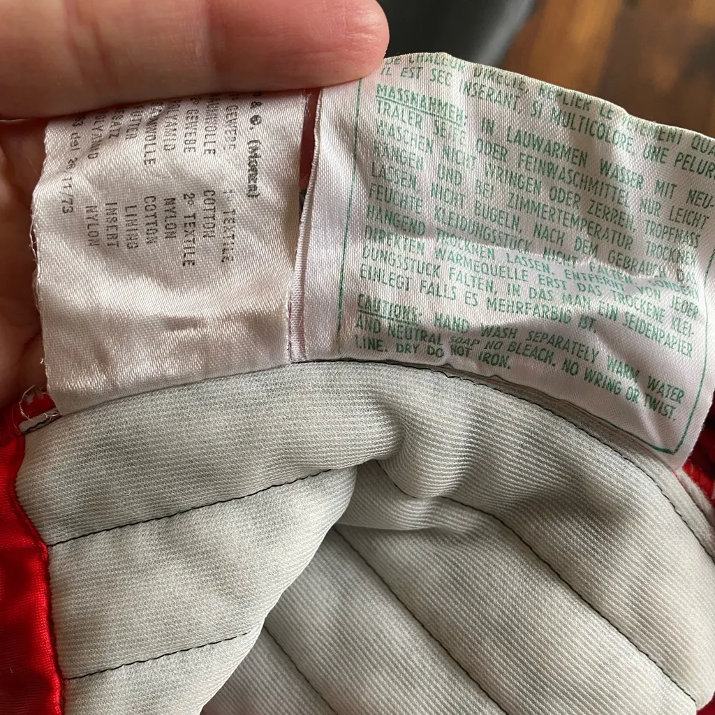 Colmar Unlined Full Zip Jacket Italian Vintage Italy Ski Red Size undefined - Image 15