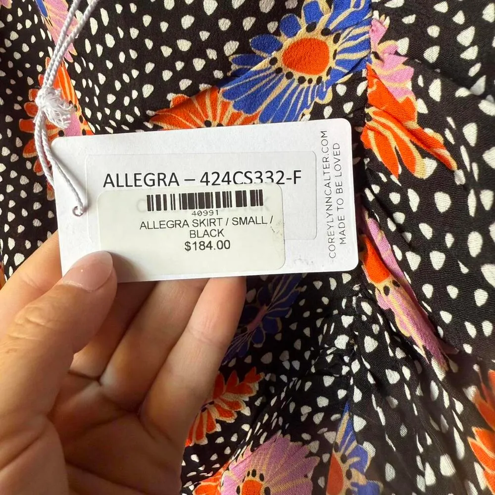 COREY LYNN CALTER alegra skirt Silver - Image 5