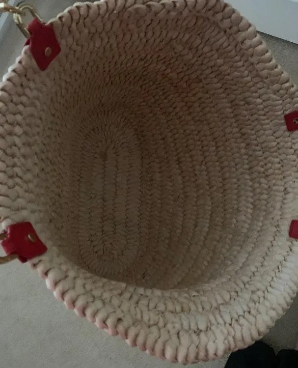 Tory Burch Straw Beach Bag - Image 2