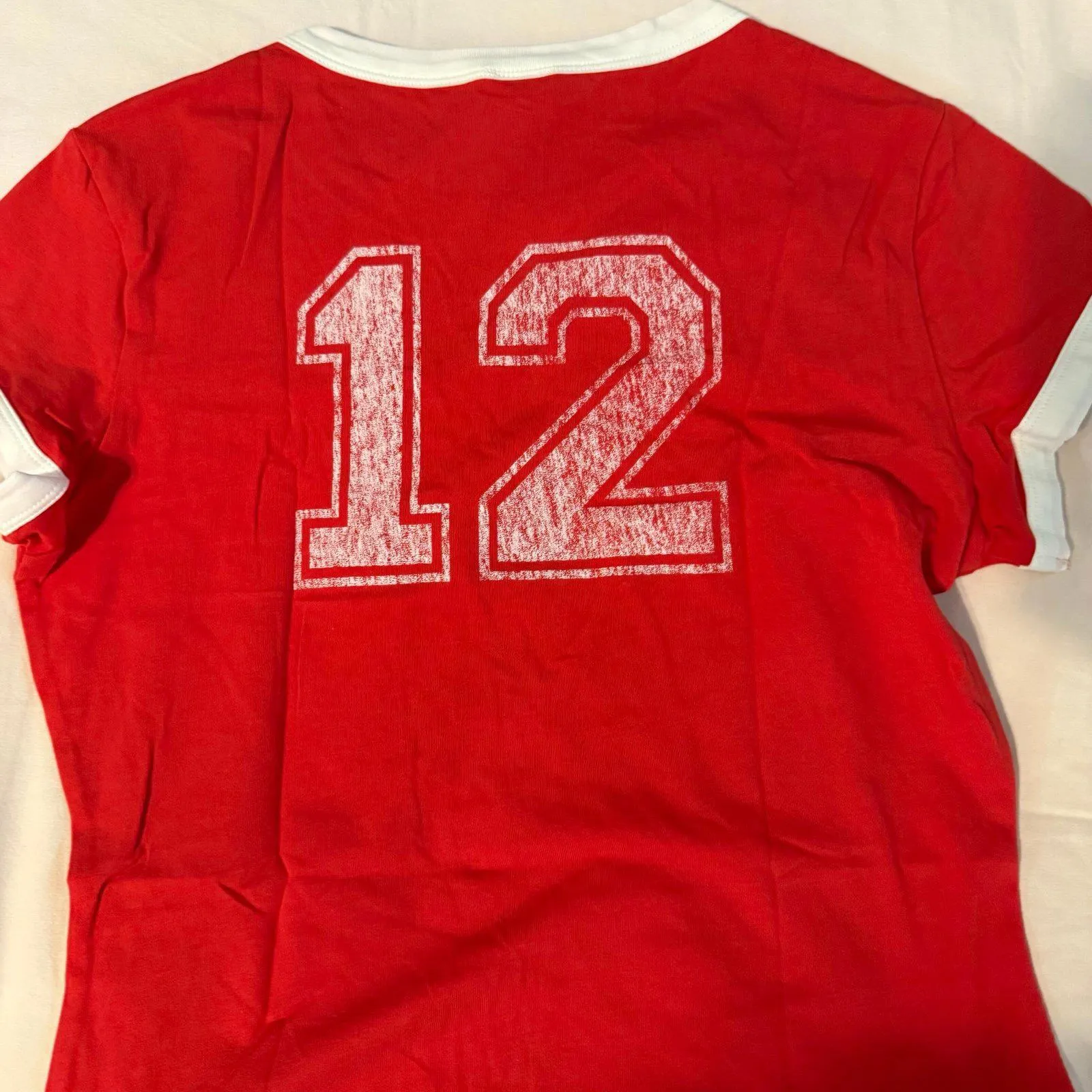 Frankie's Bikinis Brooklyn Red shirt and shorts Set - Image 5