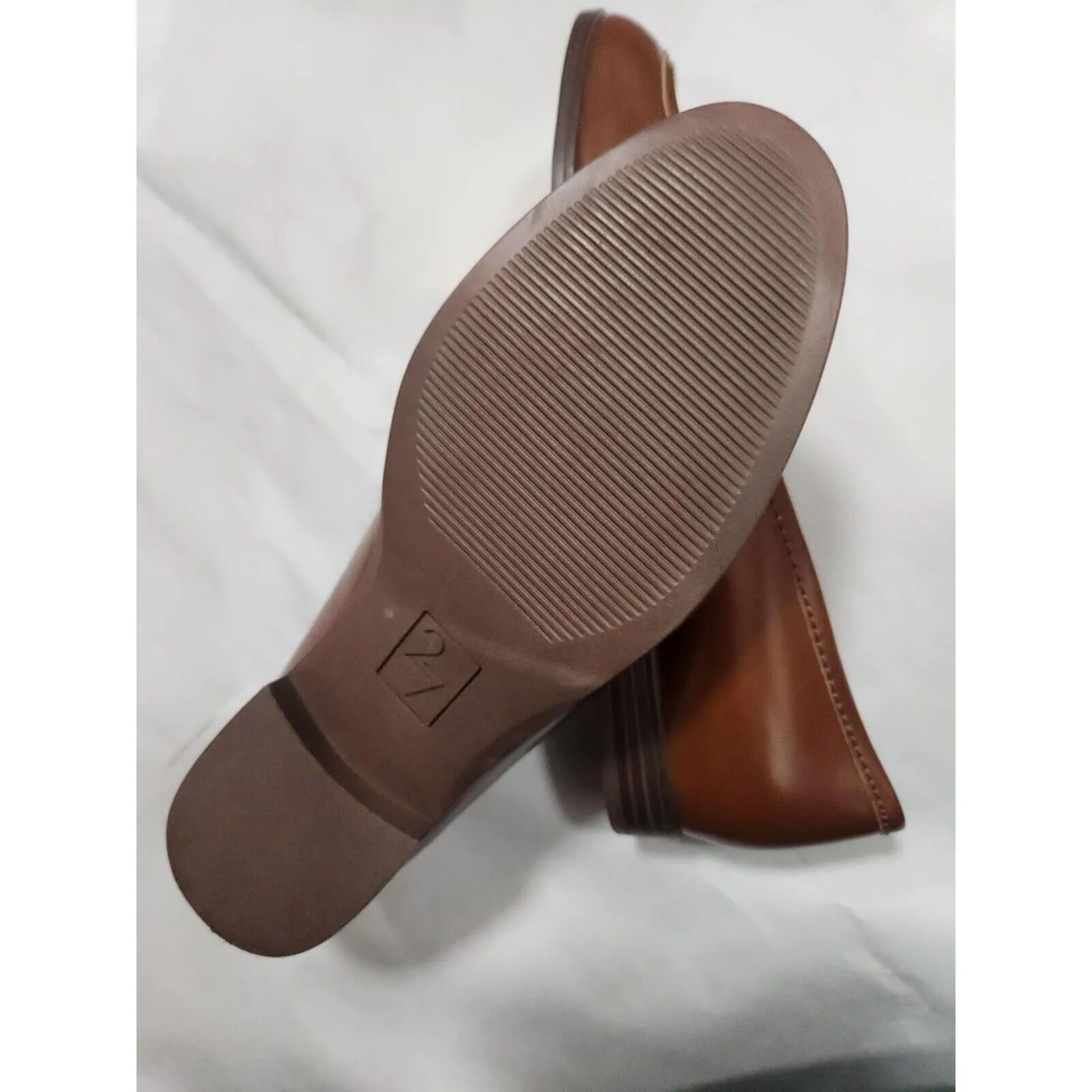 27 EDIT GEORGIANA LOAFER TAN Size 8M - Image 8