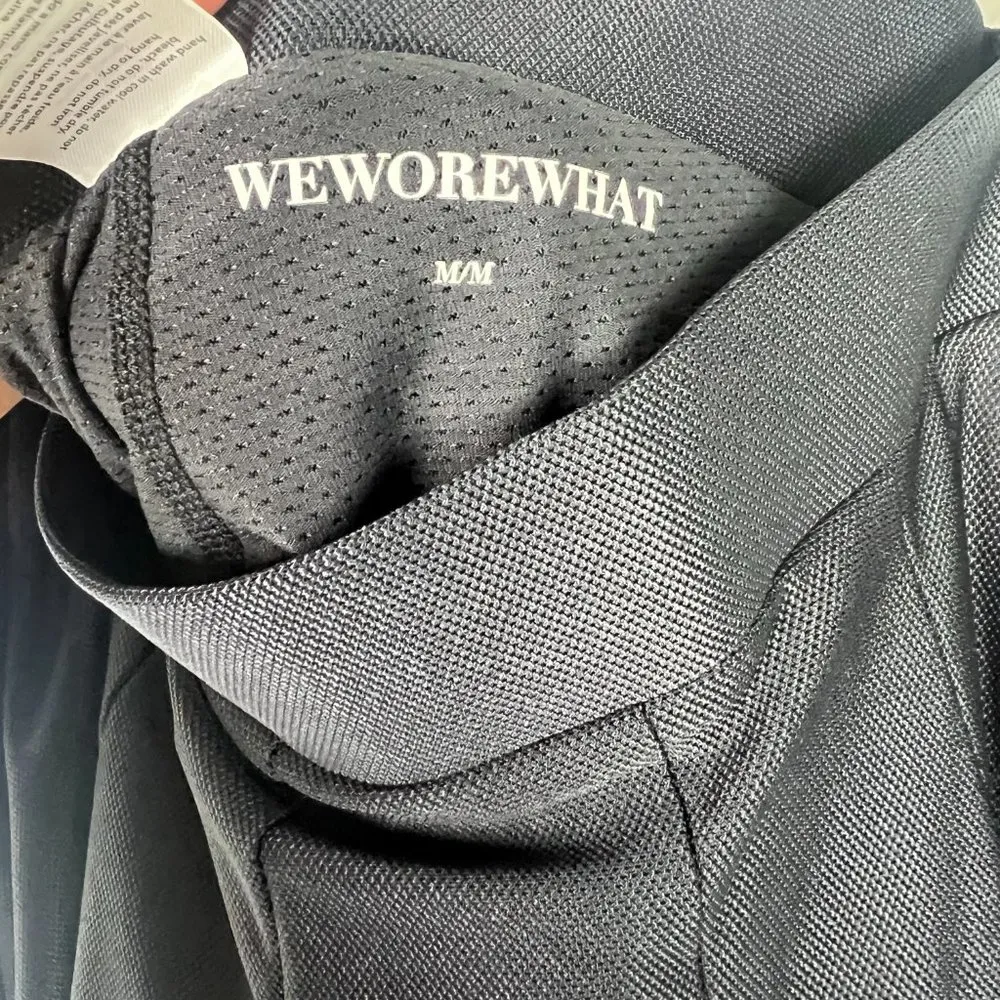 NWT WeWoreWhat Pleated Tennis Skort Mini Black Size Medium M NEW $98 - Image 7