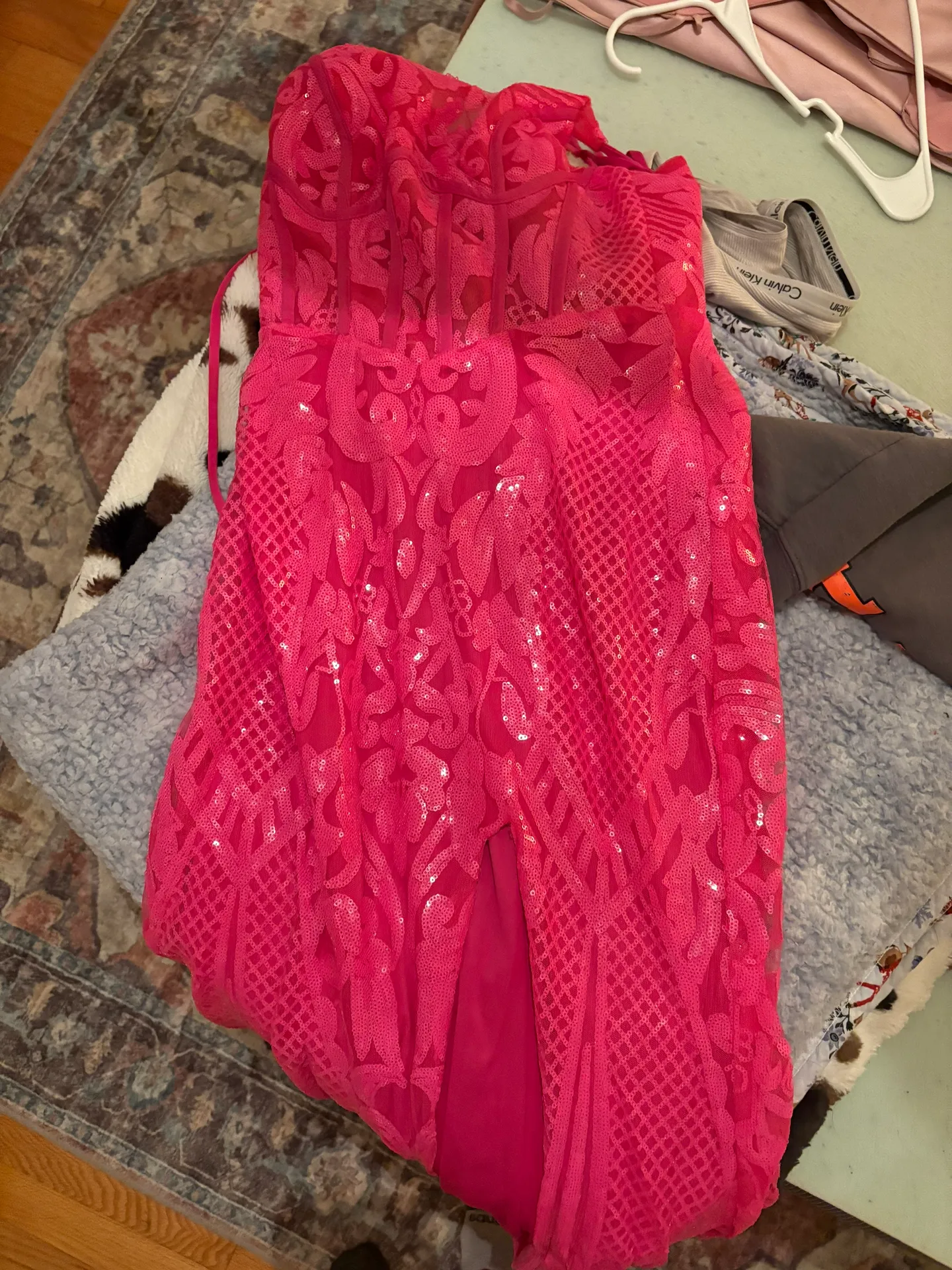 Pink Prom Dress Size 2 - Image 2