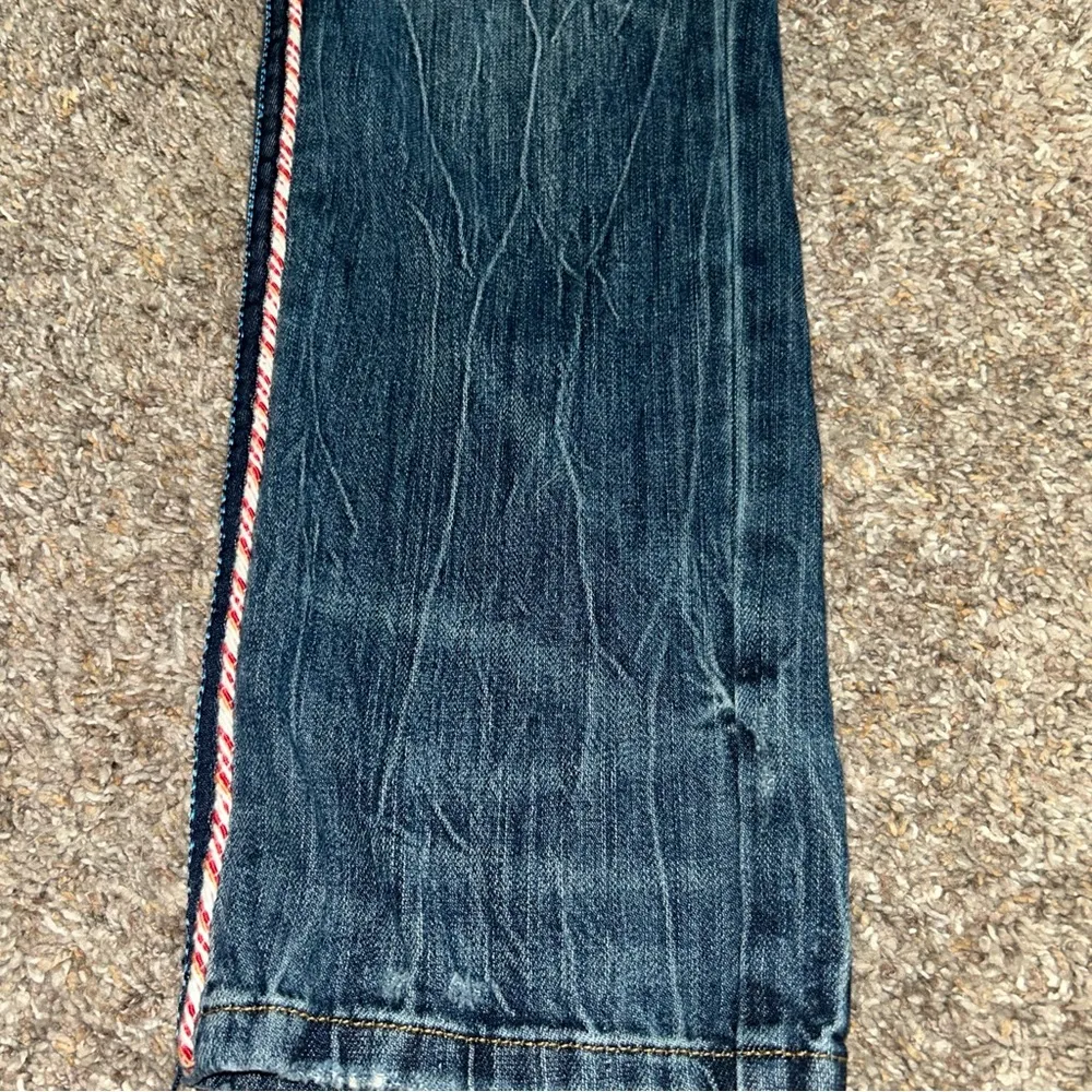 Anthropologie Pilcro Women’s Slim Boyfriend Jeans Side Rope Design Sz 27 - Image 2