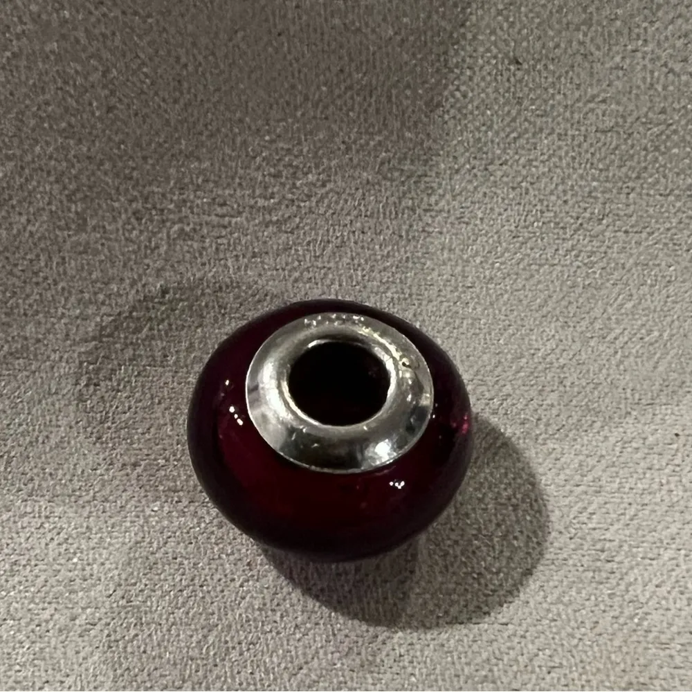 Kay Charmed Memories Red Murano Sterling Silver 925 Bead - Image 4