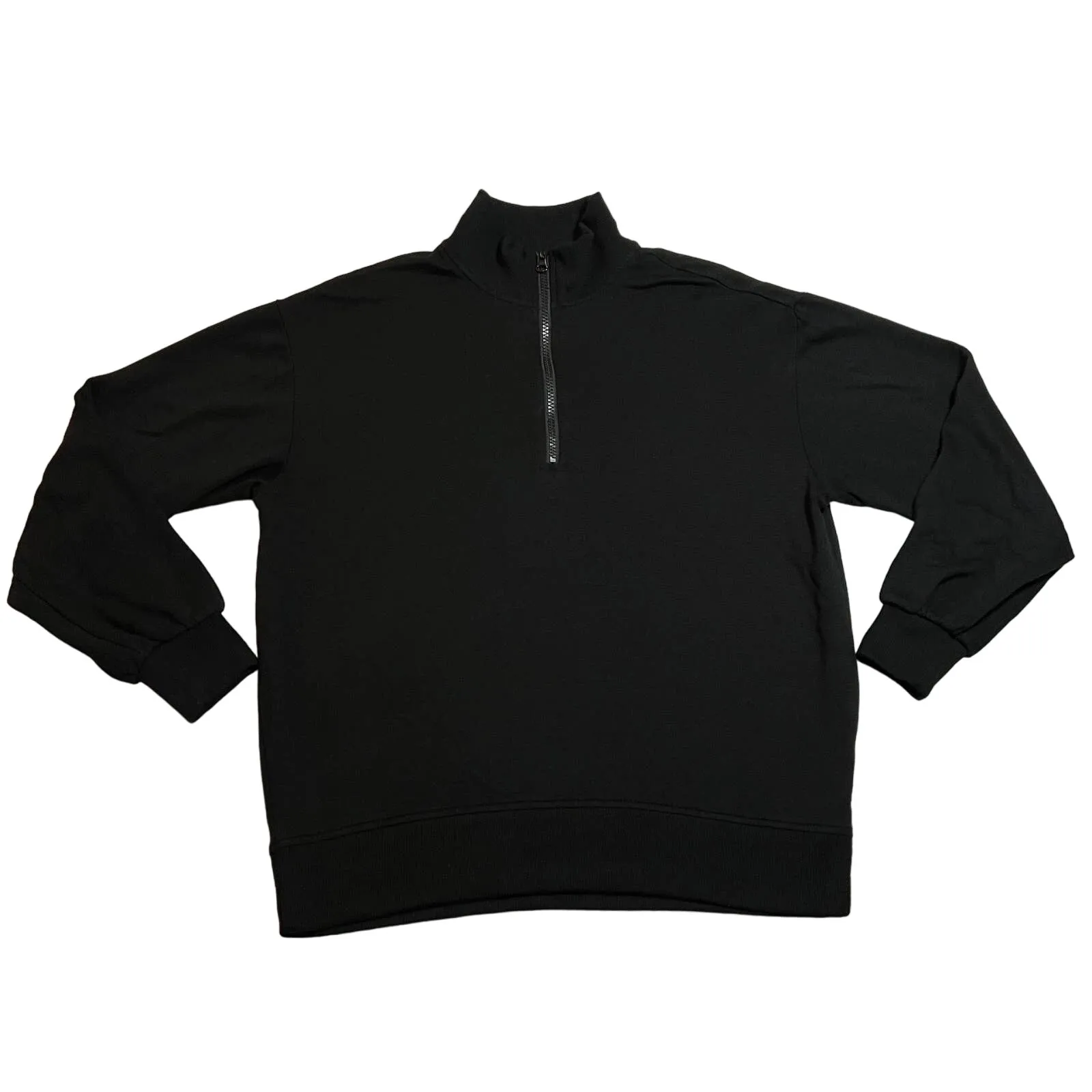 Three Dots Cozy Super Soft Quarter Zip Pullover Sweater Top Size S Relaxed Fit - Image 2