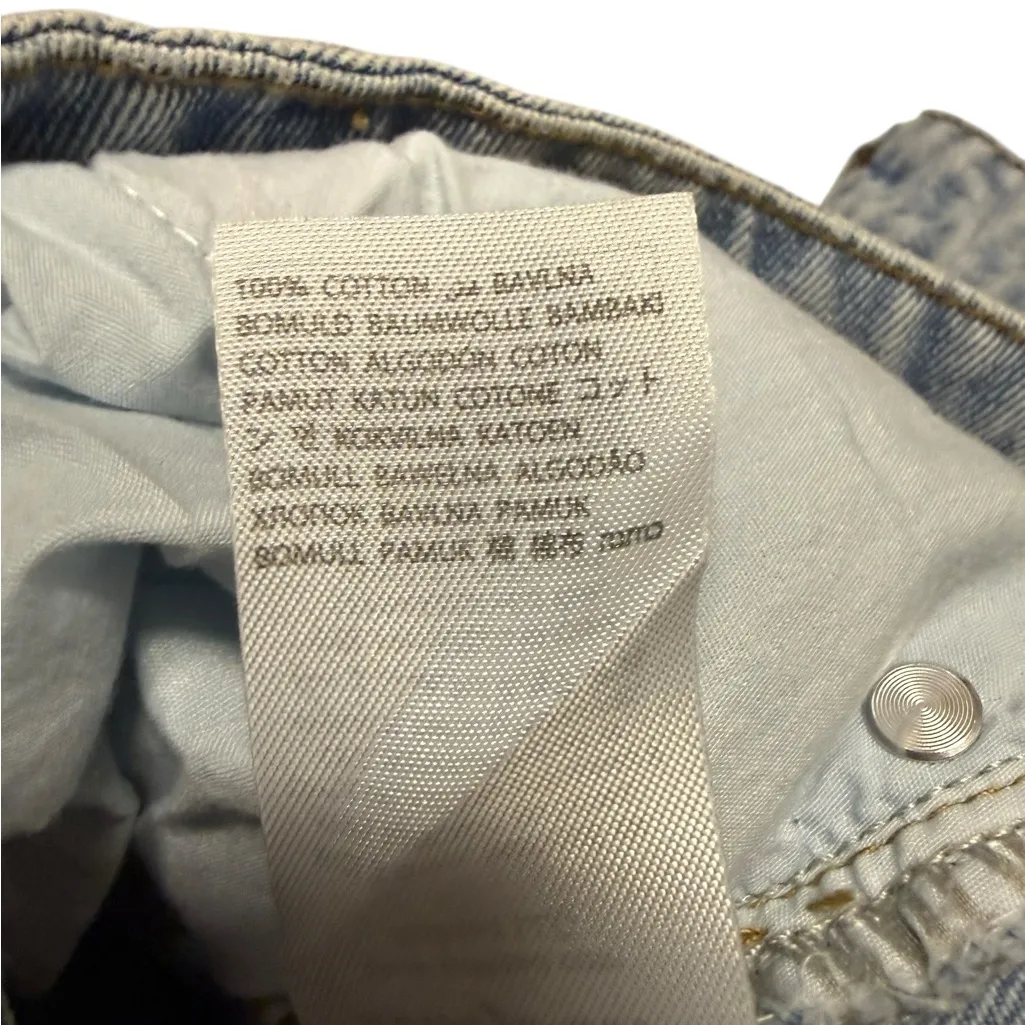 Edikted Raelynn Washed Low Rise Baggy Jeans- Size: Large - Image 9