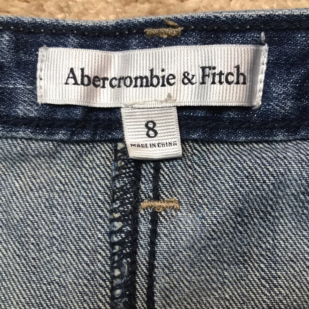 Abercrombie & Fitch Women’s Button-Up Denim Jean Mini Skirt - Image 6