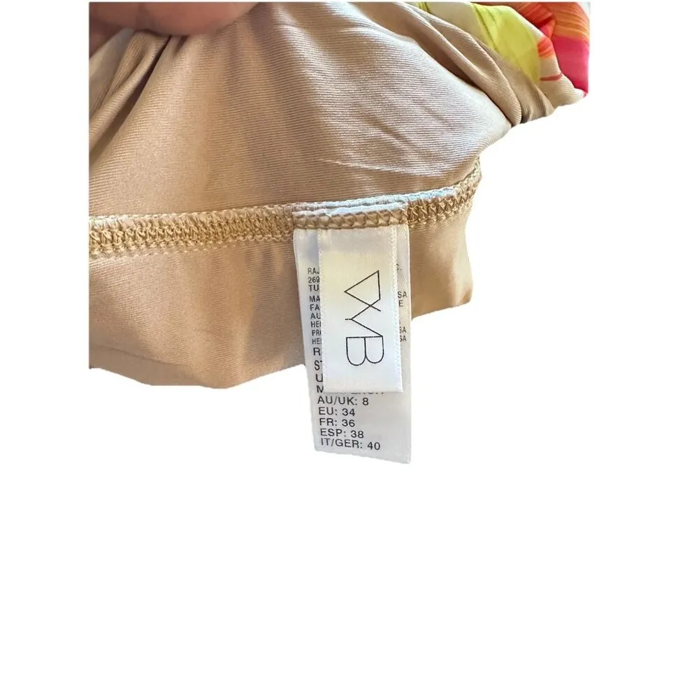 VYB Summer Feels Tropical Bikini Set Twisted Top Palm Print Hawaii Surf Y2K NWOT Size XS - Image 7