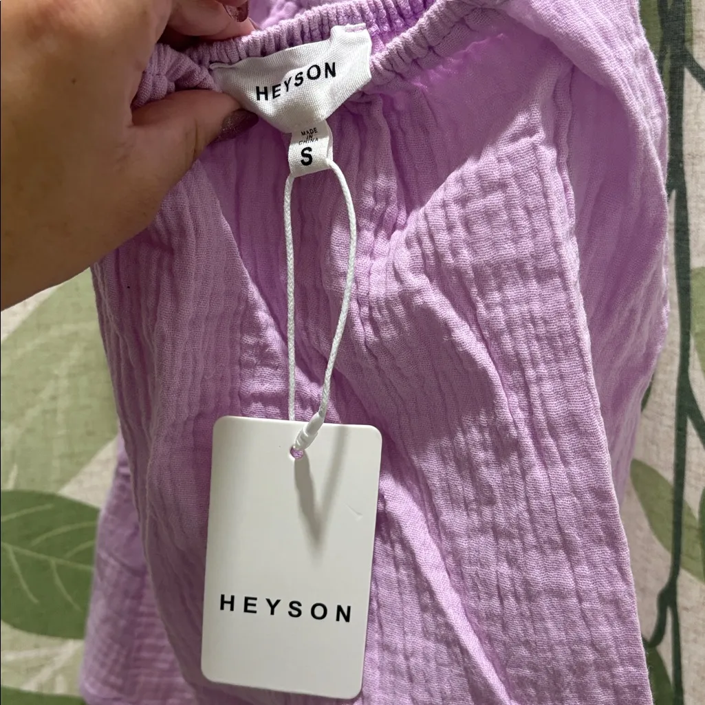 Lavender Halter Neck Top Purple - Image 3