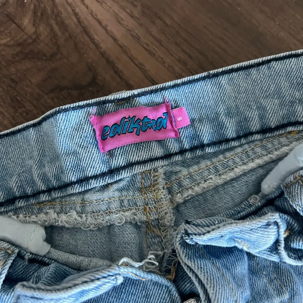 Edikted  button fly wide leg jeans - Image 2