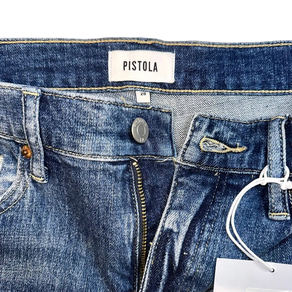 NWT Pistola High Rise Cropped Skinny Jeans 28 - Image 3