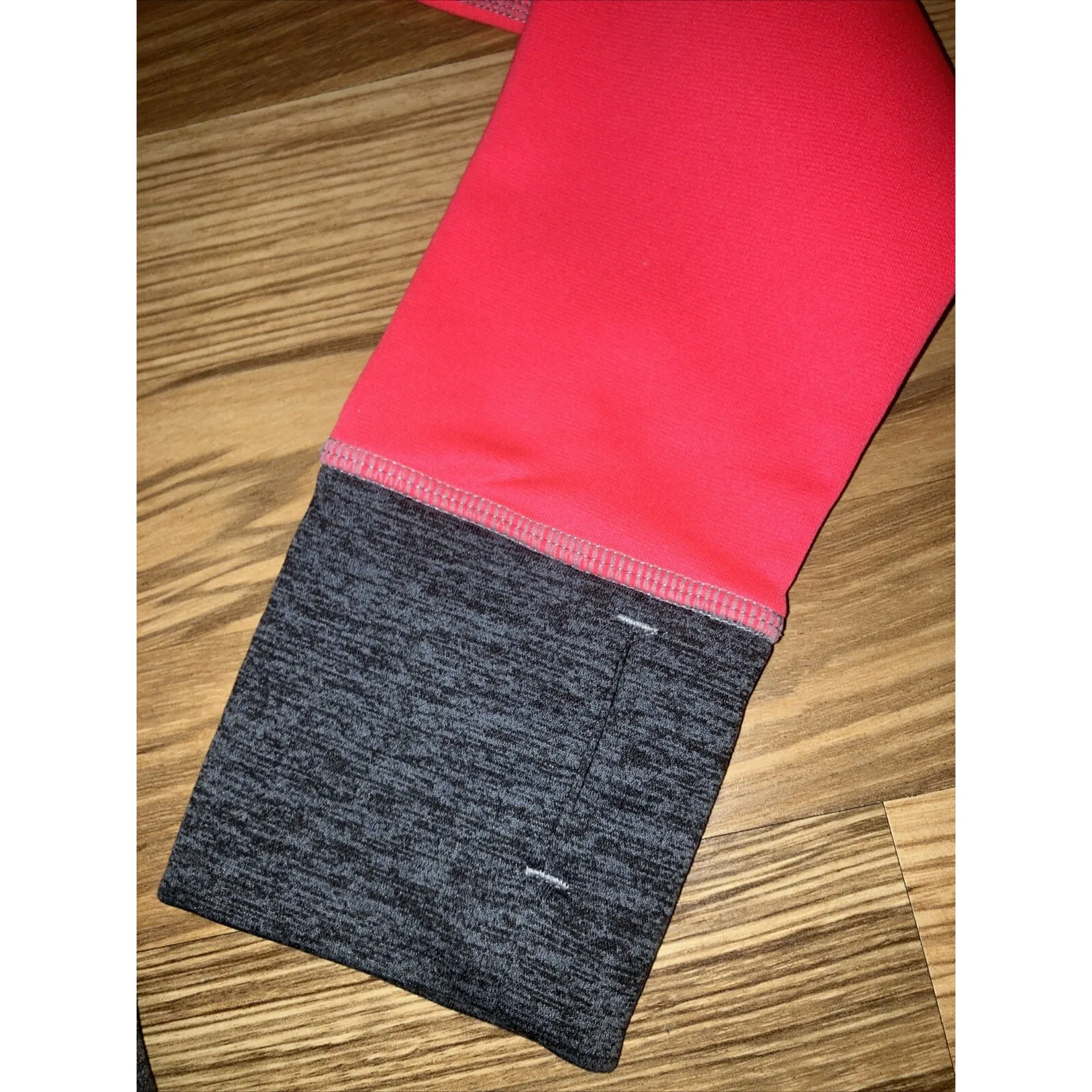 Nike Women's Therma-Fit Pink & Gray Pullover Sweatshirt Hoodie Size‎ Xsmall - Image 5