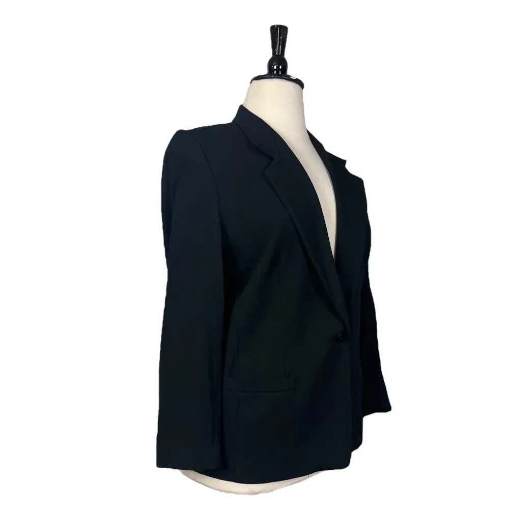 Austin Reed Vintage Black Blazer Worsted Wool Double Button Women’s Size 18 - Image 2