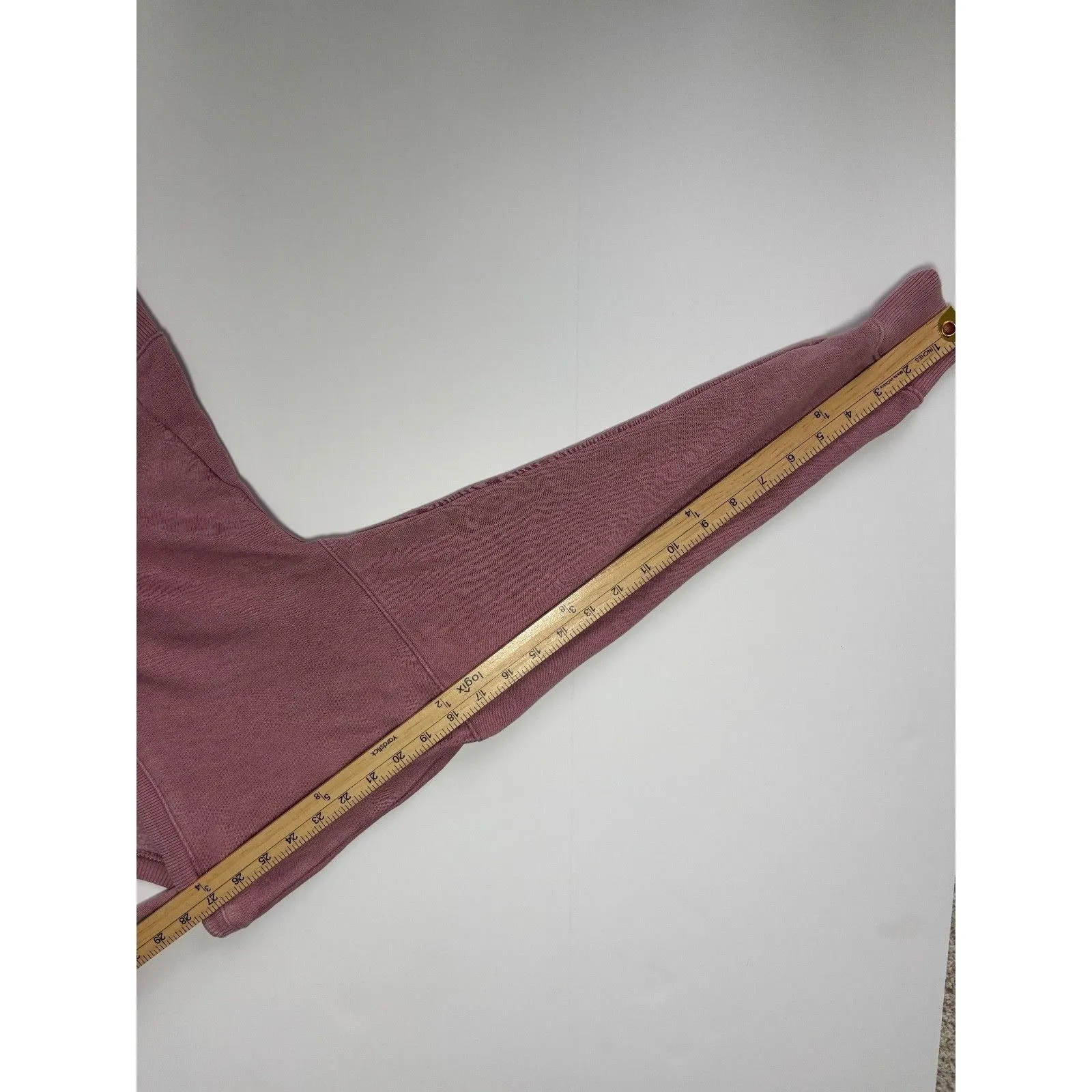 Womens AERO Mauve Pullover Open Back Sweatshirt sz med Aeropostale - Image 6