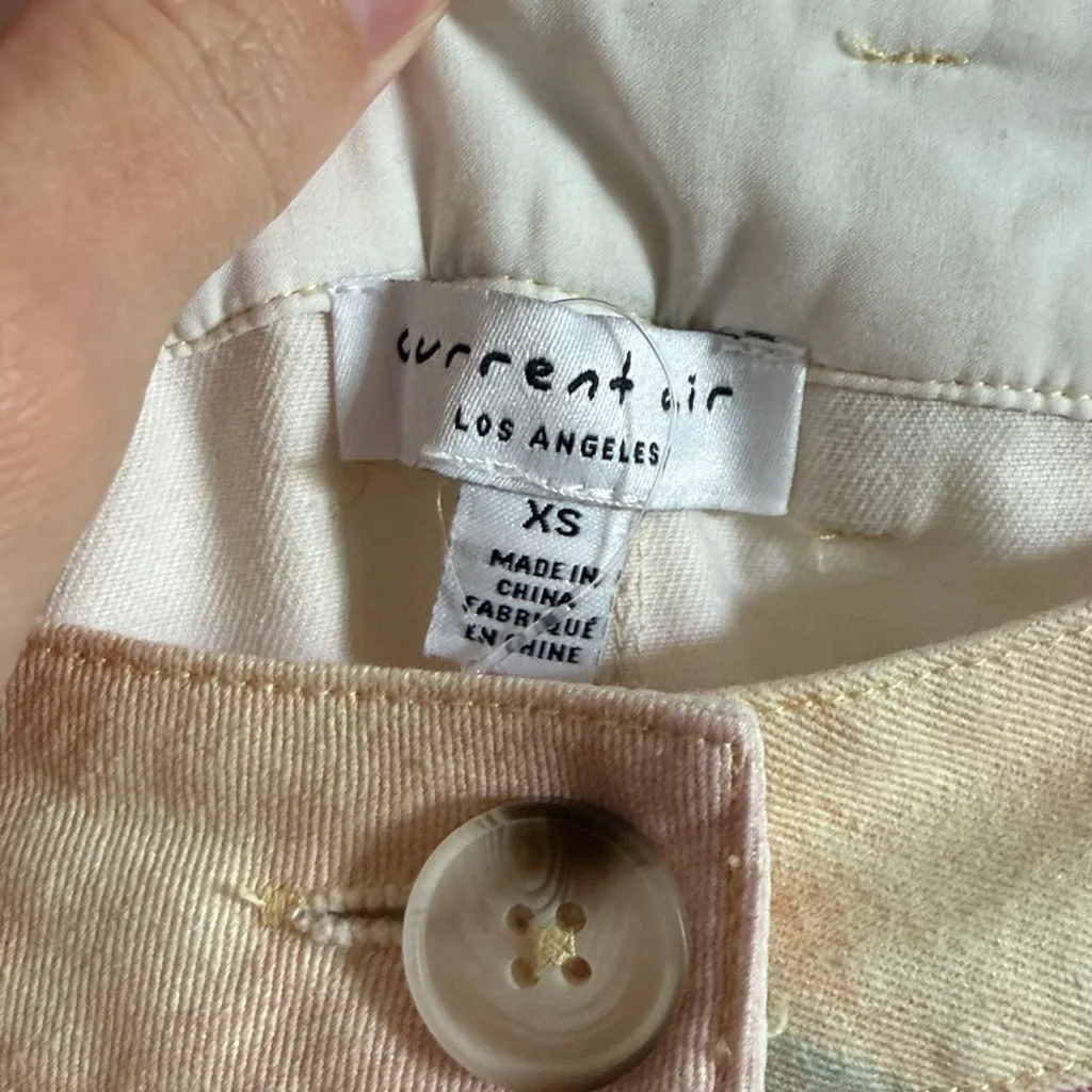 Current Air Los Angeles High Rise Wide Leg Ankle‎ length Rainbow Pants - XS - Image 6