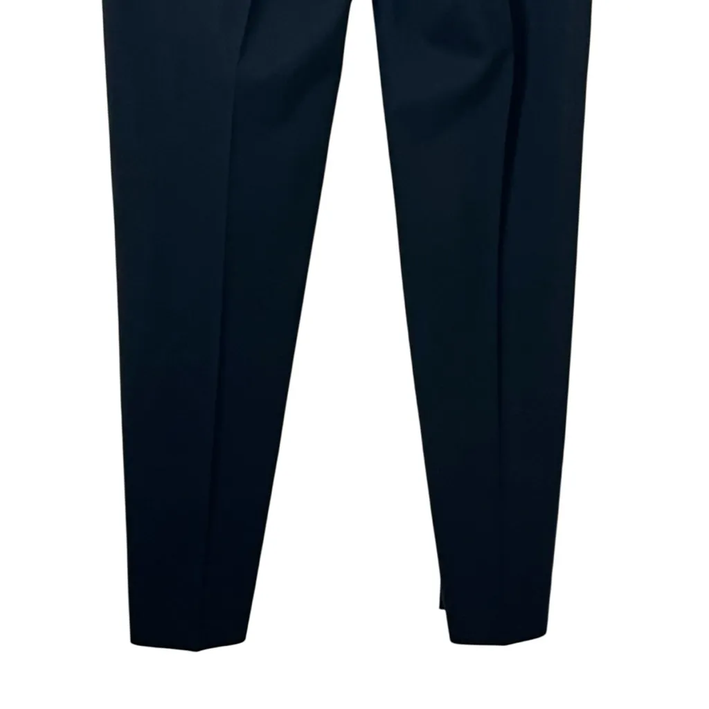 Theory Bedina NB Wool Blend Pants Women’s Size 0 Black Workwear Trousers - Image 7