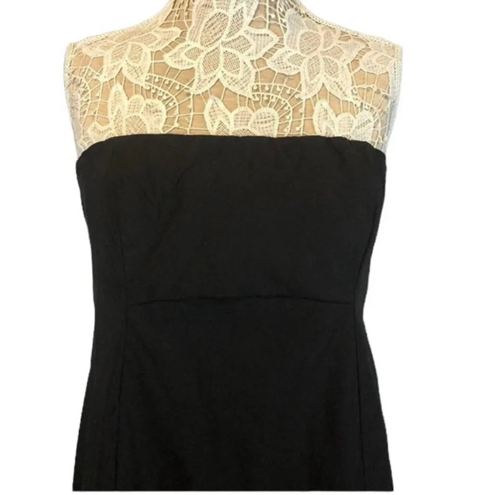 Mimi Maternity Black Formal Maternity strapless maxi dress size medium - Image 3