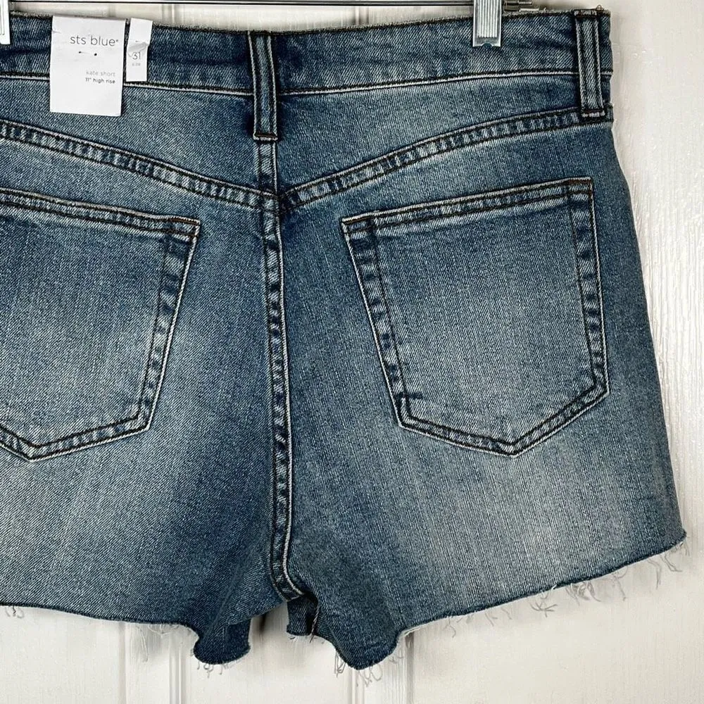 STS Blue Kate Short High Rise Denim Shorts Sz 31 Nordstrom NWT - Image 8