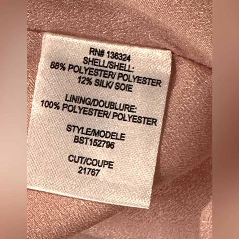 NWT Halston Heritage Mini Dress 2 Pink Cocktail Party Holiday Chic Feminine - Image 14