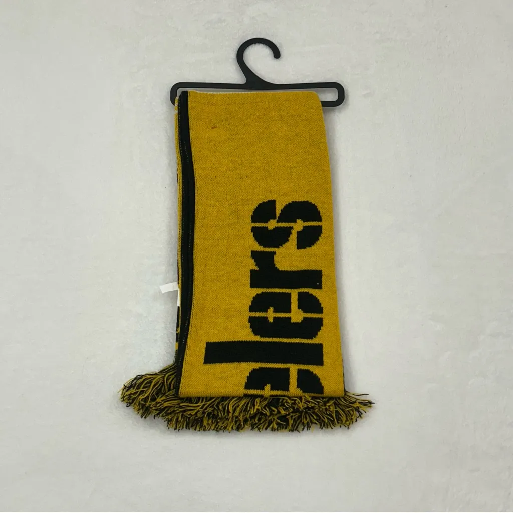 Pittsburgh Steelers NFL Football FOCO Team Logo Acrylic Winter Scarf Scarve 1 - Image 4