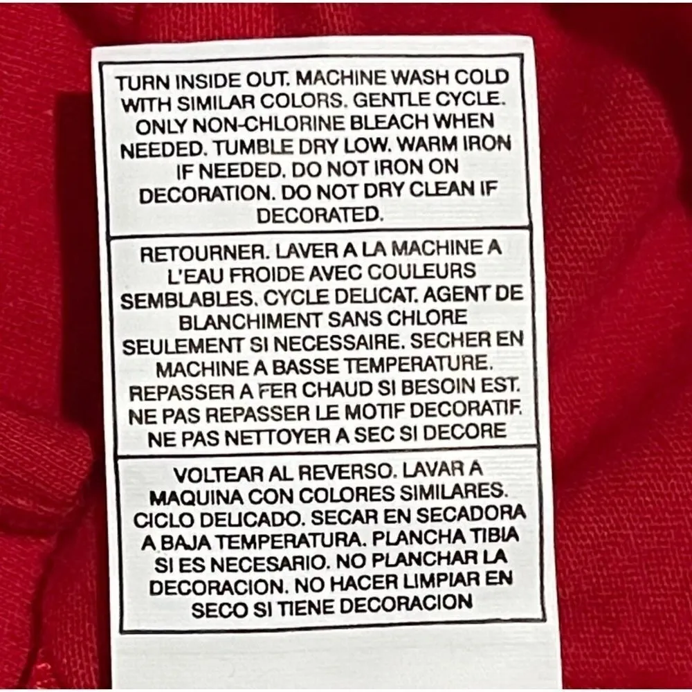 NWT Camp David Women's Kansas Short Sleeve Crewneck Tee T-Shirt Red M Medium - Image 6