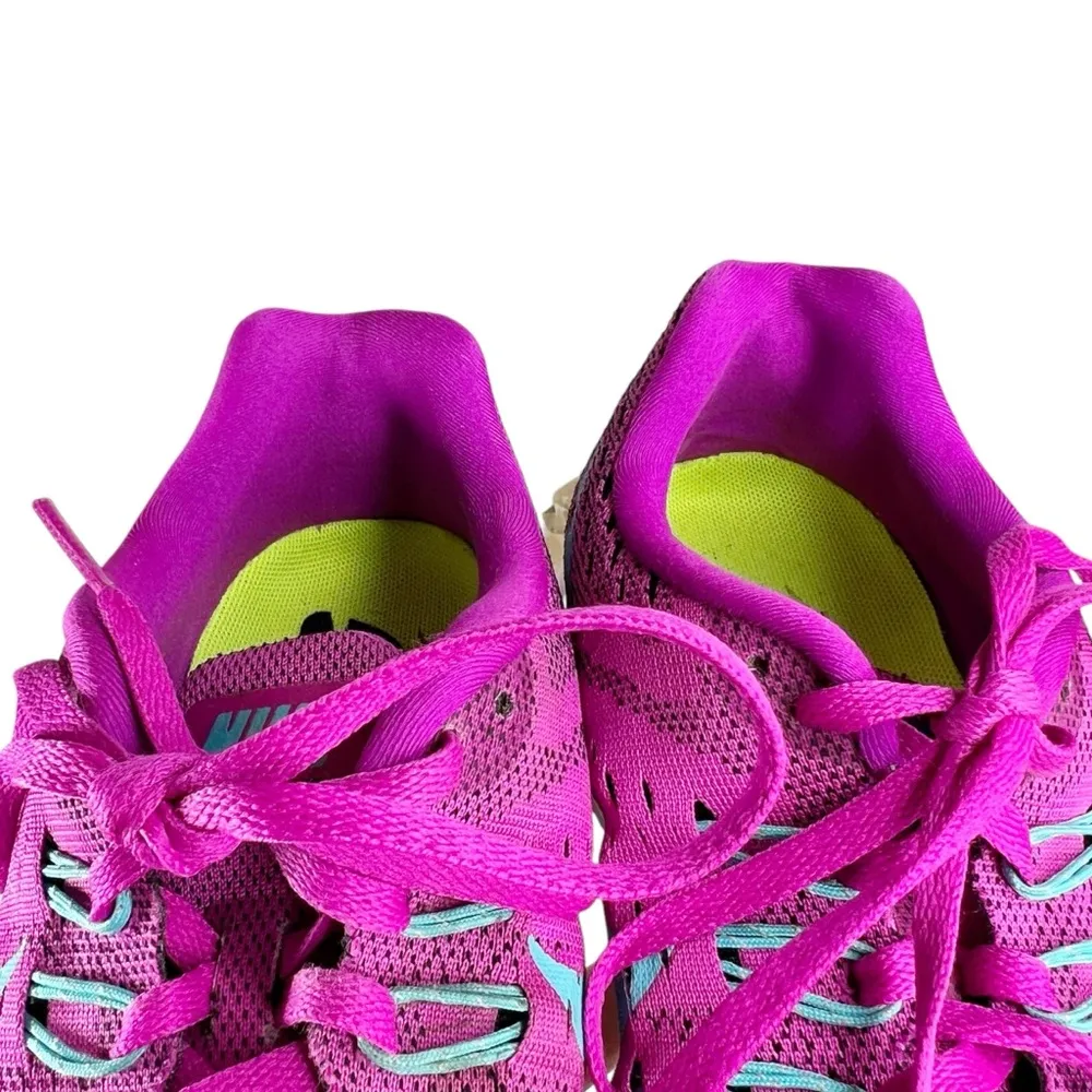 Nike Lunar Tempo Knit Fuchsia & Blue Running Shoes Sneakers - Image 12